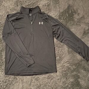 Under Armour Men's Charcoal Quarter-Zip Jacket
